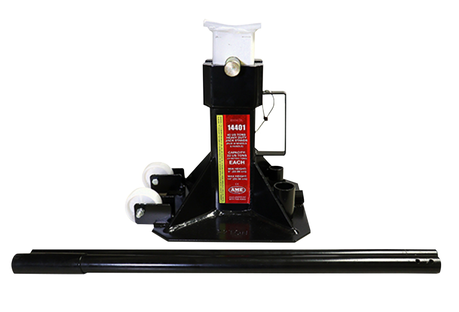 AME 22 Ton Jack Stands w/ Wheels and Handle - Storage